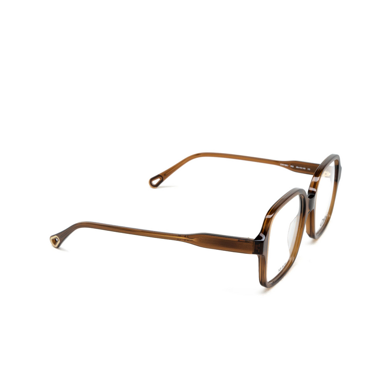 Chloé CH0126O rectangle Eyeglasses 002 havana - 2/4