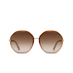 Occhiali da sole Chloé CH0133SA rotondi 002 brown