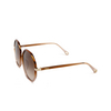 Chloé CH0133SA round Sunglasses 002 brown - product thumbnail 4/5
