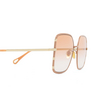 Chloé CH0143S square Sunglasses 003 pink - product thumbnail 3/4