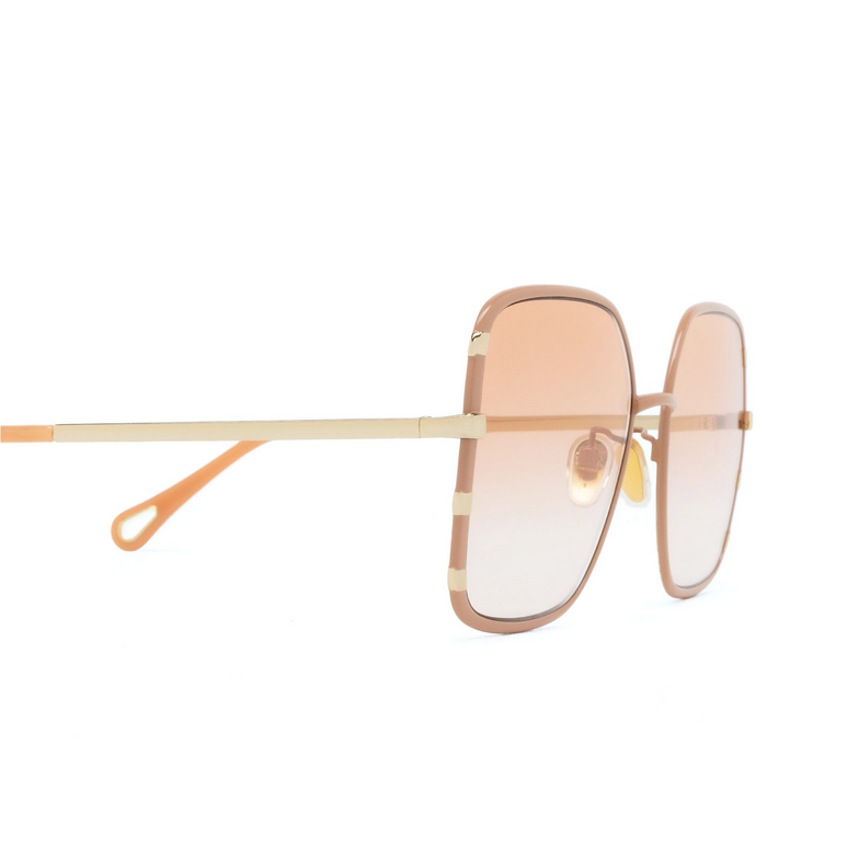 Occhiali da sole Chloé CH0143S quadrati 003 pink - 3/4