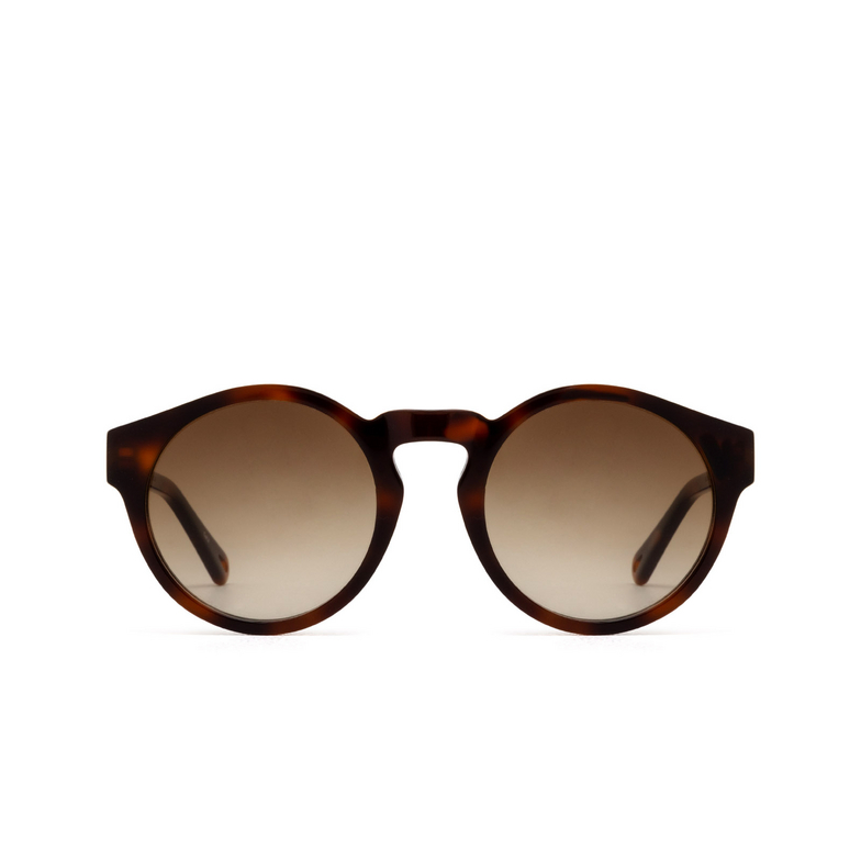 Chloé CH0158S round Sunglasses 002 havana - 1/5