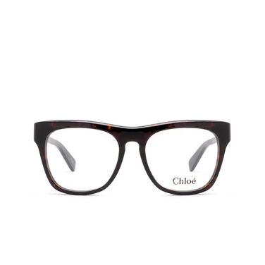 Lunettes de vue Chloé CH0191O 002 havana - Vue de face