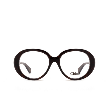 Chloé CH0221O round Eyeglasses 002 havana - front view