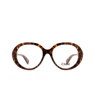 Chloé CH0221O round Eyeglasses 003 havana - front view