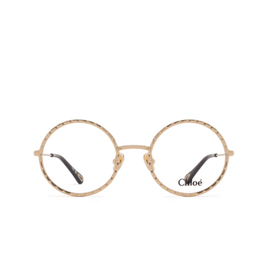 Chloé CH0232O round Eyeglasses 001 gold - front view