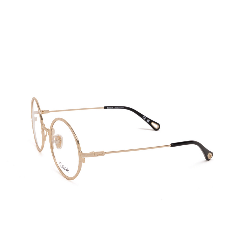 Chloé CH0232O round Eyeglasses 001 gold - 4/5