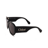 Chloé CH0234SK round Sunglasses 001 black - product thumbnail 4/5