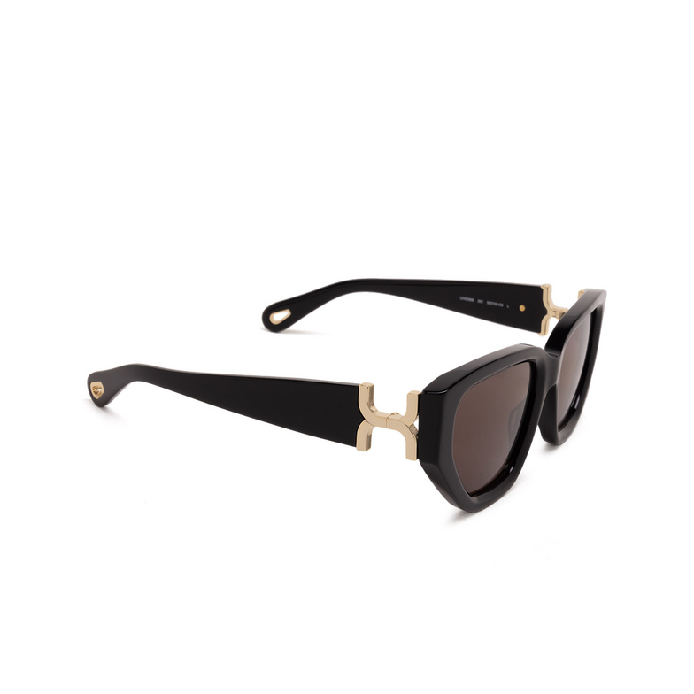 Chloé CH0235S cateye Sunglasses 001 black - 2/5
