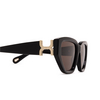 Chloé CH0235S cateye Sunglasses 001 black - product thumbnail 3/5