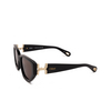 Chloé CH0235S cateye Sunglasses 001 black - product thumbnail 4/5