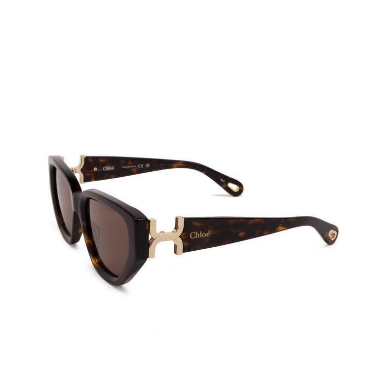 Chloé CH0235S cateye Sunglasses 002 havana - 4/6