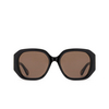 Chloé CH0236S rectangle Sunglasses 001 black - product thumbnail 1/5