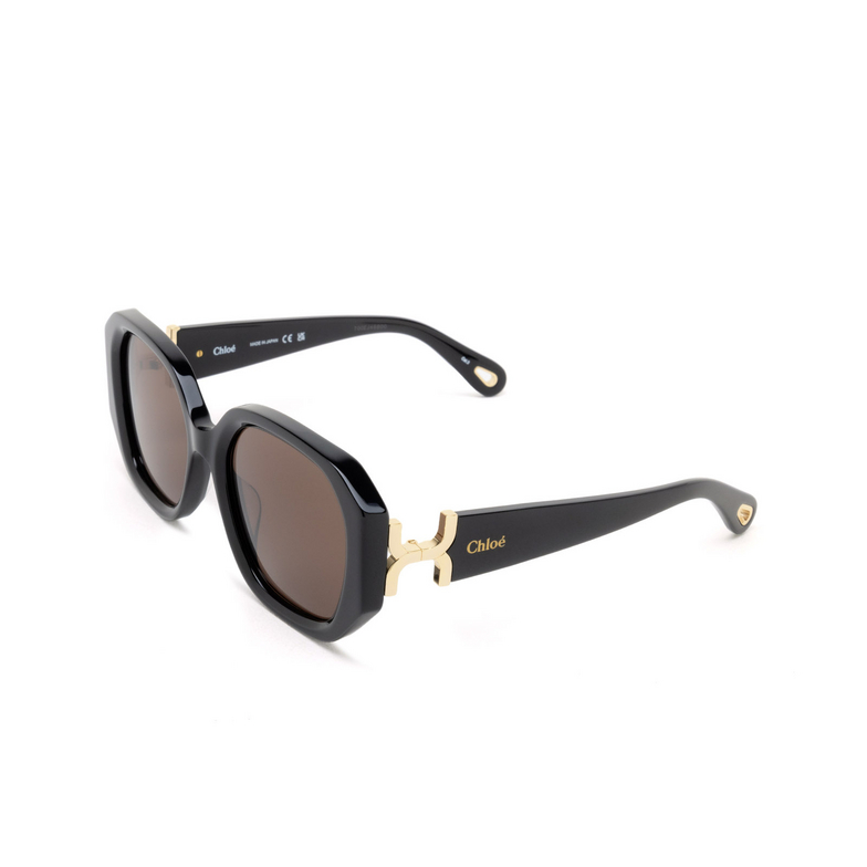 Occhiali da sole Chloé CH0236S rettangolari 001 black - 4/5