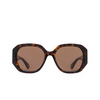 Chloé CH0236S rectangle Sunglasses 002 havana - product thumbnail 1/5