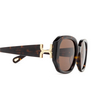 Chloé CH0236S rectangle Sunglasses 002 havana - product thumbnail 3/5