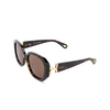 Chloé CH0236S rectangle Sunglasses 002 havana - product thumbnail 4/5