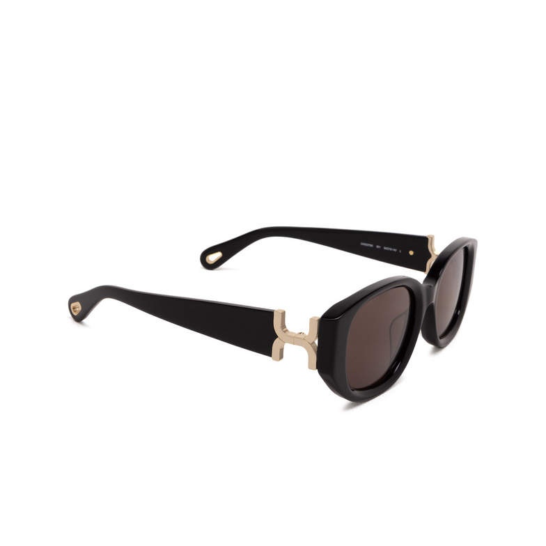 Chloé CH0237SK square Sunglasses 001 black - 2/5