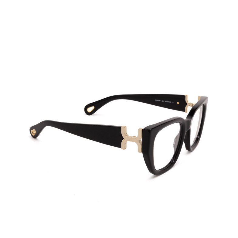 Chloé CH0238O cateye Eyeglasses 001 black - 2/6