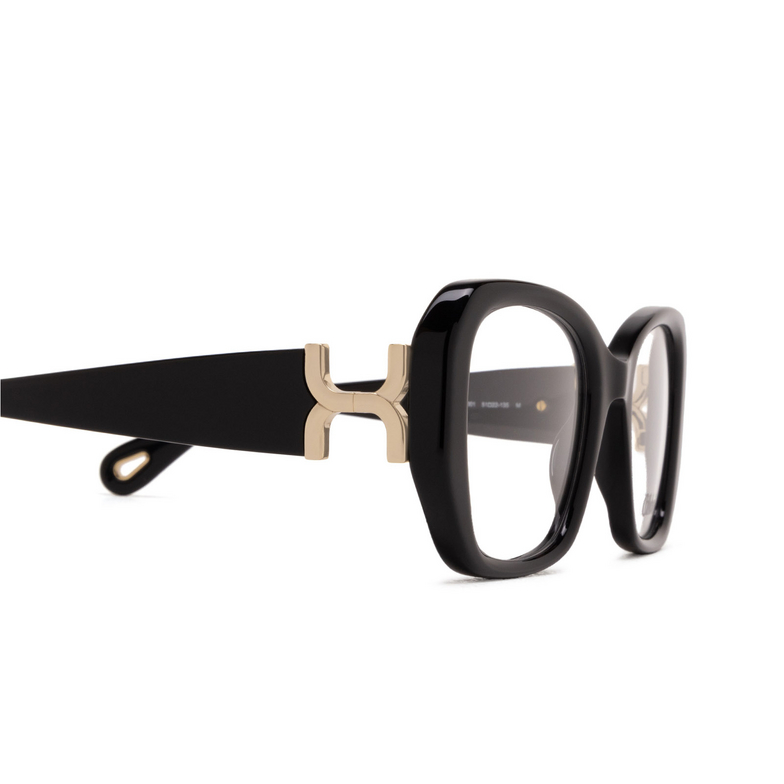 Chloé CH0239O butterfly Eyeglasses 001 black - 3/5