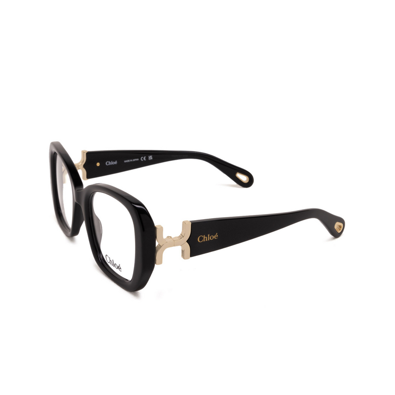 Chloé CH0239O butterfly Eyeglasses 001 black - 4/5
