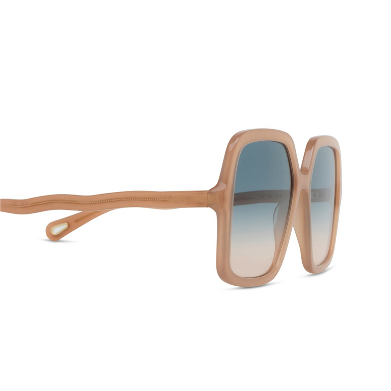 Chloé Zelie square Sunglasses 003 nude - 3/4