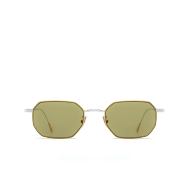 Cutler and Gross 0005 Sunglasses 04 rhodium / gold 24 kt - front view