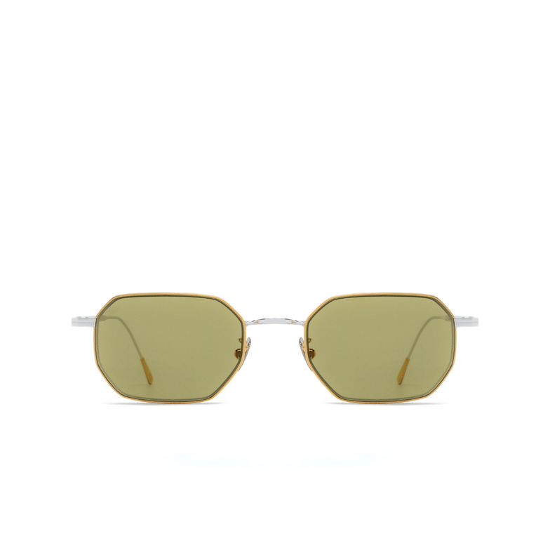 Cutler and Gross 0005 Sunglasses 04 rhodium / gold 24 kt - 1/4