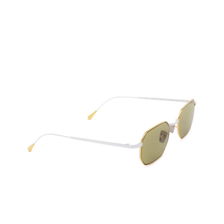 Cutler and Gross 0005 Sunglasses 04 rhodium / gold 24 kt - 2/4