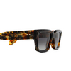 Cutler and Gross 014 Sunglasses 02 brush stroke w/ dots - product thumbnail 3/4