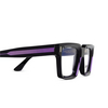 Occhiali da vista Cutler and Gross 1386 13 purple on black - anteprima prodotto 3/4