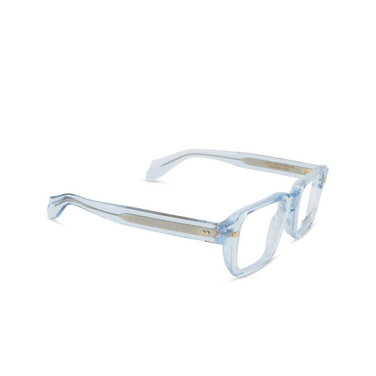 Cutler and Gross 1393 Eyeglasses 04 homesick blue - three-quarters view