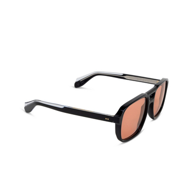 Cutler and Gross 1394 Sunglasses 06 black - three-quarters view