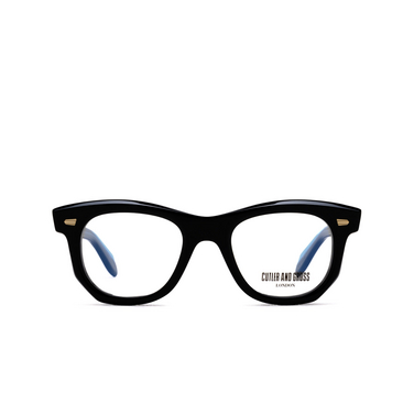 Cutler and Gross 1409 Eyeglasses 01 black - front view