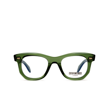 Cutler and Gross 1409 Eyeglasses 03 joshua green - front view