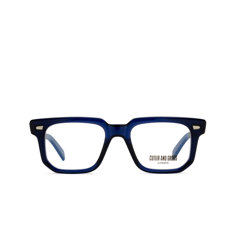 Cutler and Gross 1410 Eyeglasses 03 classic navy blue - 1/4