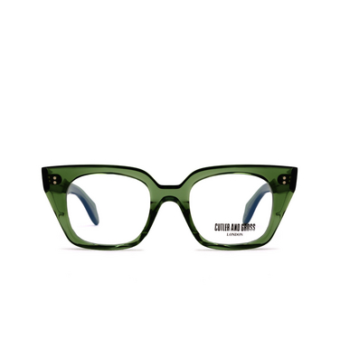 Cutler and Gross 1411 Eyeglasses 03 joshua green - front view
