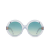 Cutler and Gross 1412 Sunglasses 01 / CRYSTAL crystal rose gold 18kt - product thumbnail 1/4