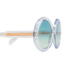 Cutler and Gross 1412 Sunglasses 01 / CRYSTAL crystal rose gold 18kt - product thumbnail 3/4