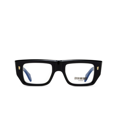 Cutler and Gross 1413 Eyeglasses 01 black - front view