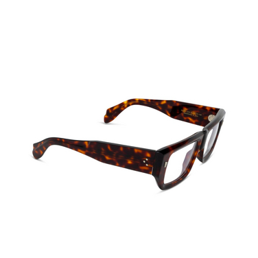 Gafas graduadas Cutler and Gross 1413 02 dark turtle - Vista tres cuartos