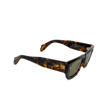 Cutler and Gross 1413 Sunglasses 02 brush stroke - three-quarters view