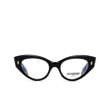 Cutler and Gross 1417 Eyeglasses 01 black - front view