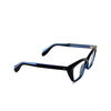 Cutler and Gross 9241 Eyeglasses 01 blue on black - product thumbnail 2/4