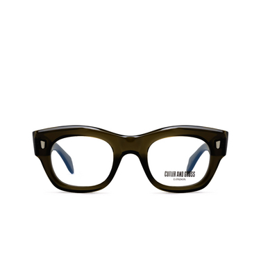 Cutler and Gross 9261 Eyeglasses 03 olive - front view