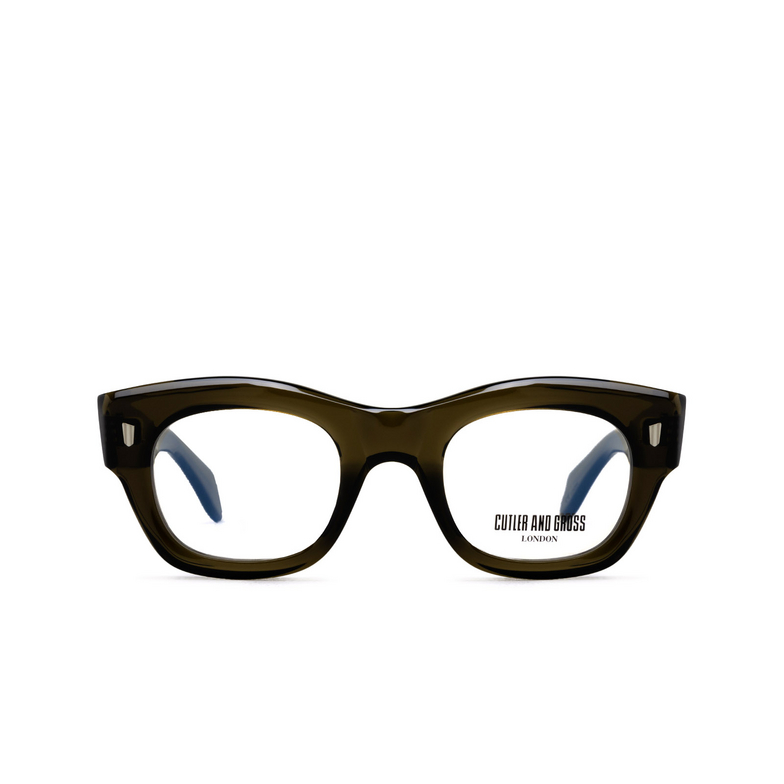 Cutler and Gross 9261 Eyeglasses 03 olive - 1/4