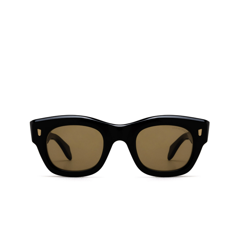 Cutler and Gross 9261 Sunglasses 01 olive on black - 1/4