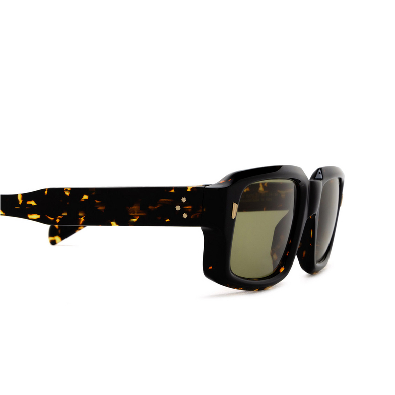 Cutler and Gross 9495 Sunglasses 02 black on havana - 3/4
