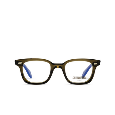 Cutler and Gross 9521 Eyeglasses 03 olive - front view