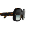 Cutler and Gross 9891 Sunglasses 02 black on havana - product thumbnail 3/4